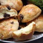 Булочки с изюмом (сконы)