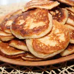 Оладьи с яблоками