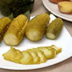 Малосольные огурцы (горячего засола)