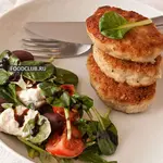 Котлеты из индейки с кабачками