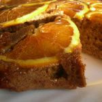 Кофейный пирог с апельсинами