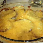 Пикантные баклажаны с сыром