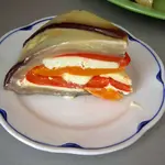 Террин из баклажанов и перцев