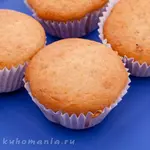 Кексики с клубникой