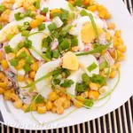 Салат с морской капустой
