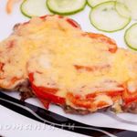 Свинина под сыром запеченная в духовке