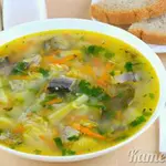 Суп из рыбной консервы