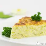 Запеканка из кабачков и плавленого сыра