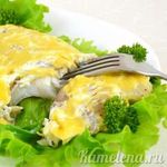 Рыба, запеченная с сыром