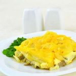 Картофельная запеканка с грибами