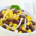 Салат с консервированной фасолью