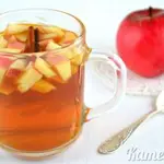 Чай с яблоками