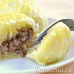 Картофельные зразы с фаршем