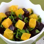 Салат из свеклы и апельсина