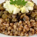 Гречка с грибами