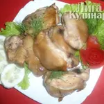 Куриные бедрышки в чайном маринаде