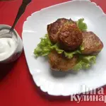 Блюдо белорусской кухни Пызы
