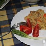 Индейка с рисом А-ля плов