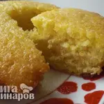 Апельсиновый кекс с глазурью