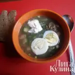 Бабушкин суп с крапивой