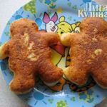 Творожники жареные  Человечки