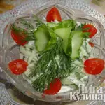 Салат весенний