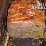Террин из утки с фисташками