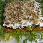 Овощной закусочный торт  Штрих