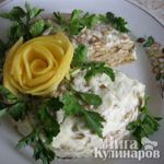 Торт из кабачков постный