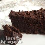 Шоколадный торт без муки Трюфель