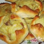 Конвертики с картофельно-грибной начинкой (постные)