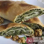 Штрудель со шпинатом