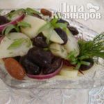 Салат картофельный с фасолью
