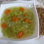 Суп из сельдерея постный