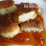 Постные оладьи с яблоками