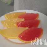 Желе Апельсиновые дольки