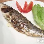 Сибас с лимоном и пряными травами