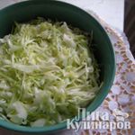 Салат из белокочанной капусты