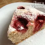 Итальянский клубничный пирог
