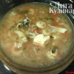 Итальянский суп с морепродуктами