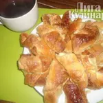 Слоеные рогалики на спрайте