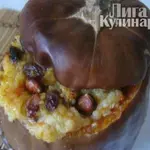 Пшенная каша в тыкве