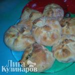 Узелки с курицей и грибами