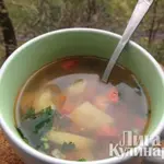 Фасолевый суп (с индейкой)
