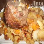 Рулька в мешке