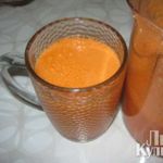 Яблочно-морковный фреш с имбирём