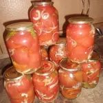 Помидоры в желатиновой заливке