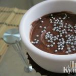Творожный шоколадный десерт