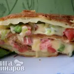 Пицца-рулет для пикника