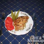 Натуральная котлета с сыром